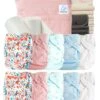 Pack Complet Bambou TE2 - Couches Lavables + Inserts - Jade
