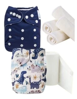 Pack De Démarrage Couches Lavables TE1 - Astor Le Dinosaure