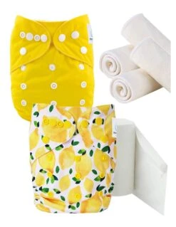 Pack De Démarrage Couches Lavables TE1 - Lemon