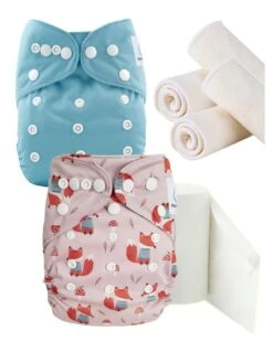 Pack De Démarrage TE1 Couches Lavables - Balthazar Le Renard
