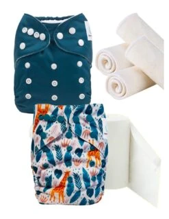 Pack De Démarrage TE1 Couches Lavables - Zoé La Girafe