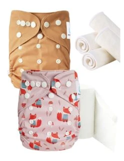 Pack Essai Couches Lavables TE2 - Balthazar Le Renard