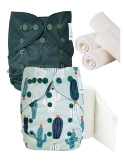 Pack Essai Couches Lavables TE2 + Insert Et Voiles De Protection - Arizona