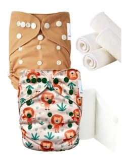 Pack Essai Couches Lavables TE2 + Inserts Et Voiles - Aaron