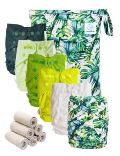 Pack Essentiel Bambou TE2 - 6 Couches Lavables TE2 - Bali