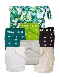 Pack Essentiel TE1 Sensitive - 6 Couches Lavables TE1 - Bali