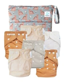 Pack Essentiel TE1 Sensitive - 6 Couches Lavables TE1 - Margot