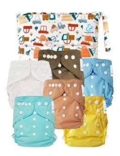 Pack Essentiel TE2 Sensitive - 6 Couches Lavables TE2 - Trucks