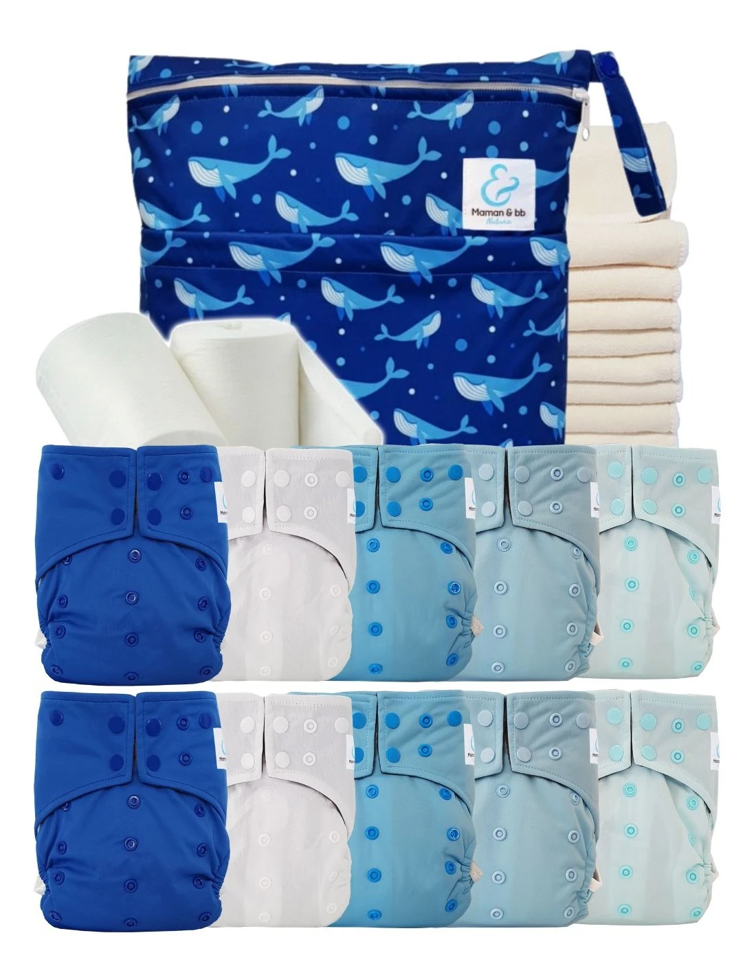 Pack Premium Intégrale Bambou - Baleineau 1 Pack Premium Intégrale Bambou - Baleineau