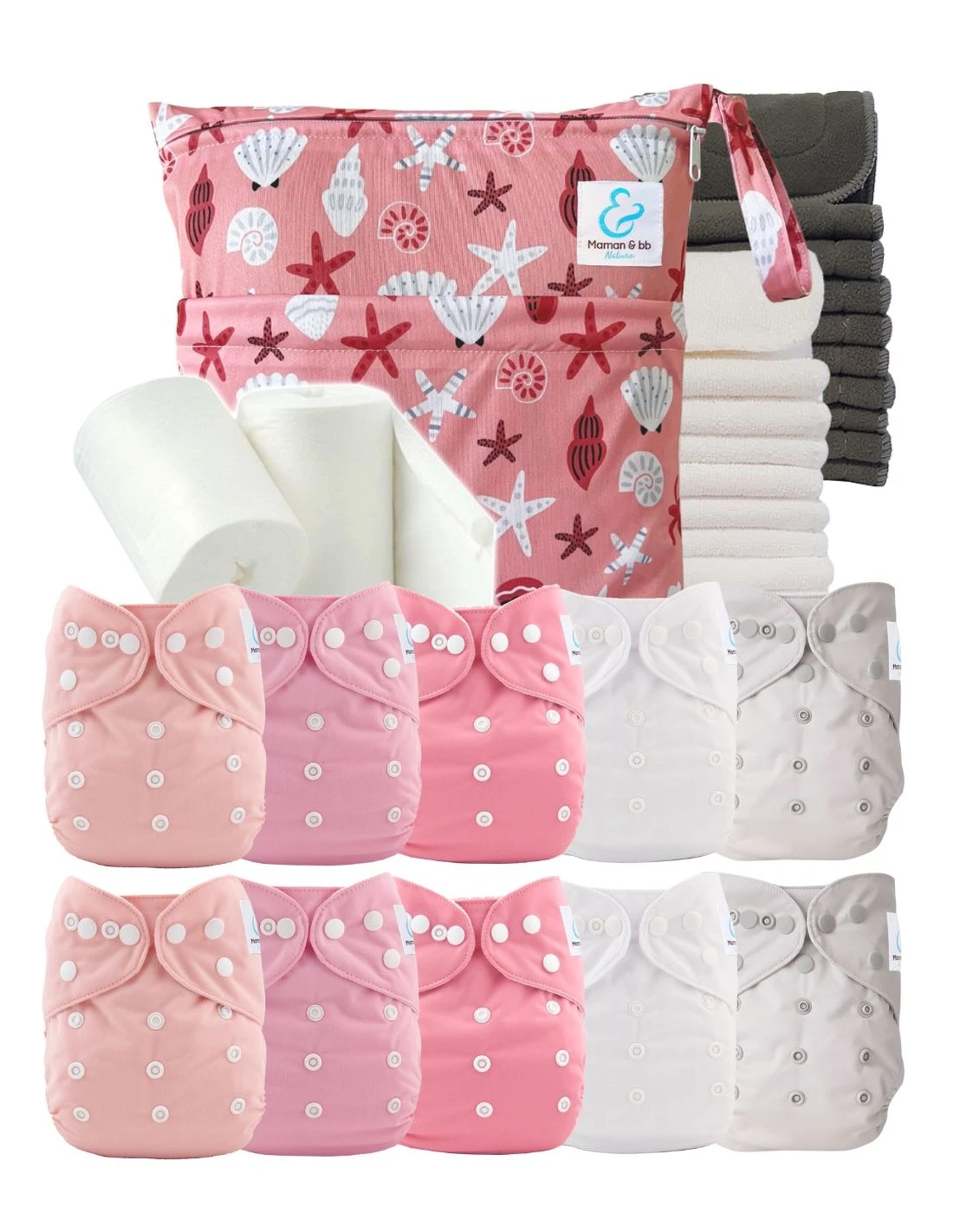 Pack Premium Bambou TE1 - Coquillages 1 Pack Premium Bambou TE1 - Coquillages