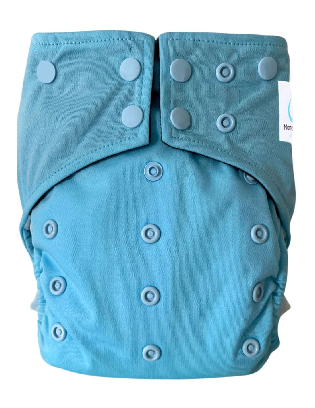 Bleu Givré - Couche Lavable TE1 Intégrale En Bambou 1 Bleu Givré - Couche Lavable TE1 Intégrale En Bambou