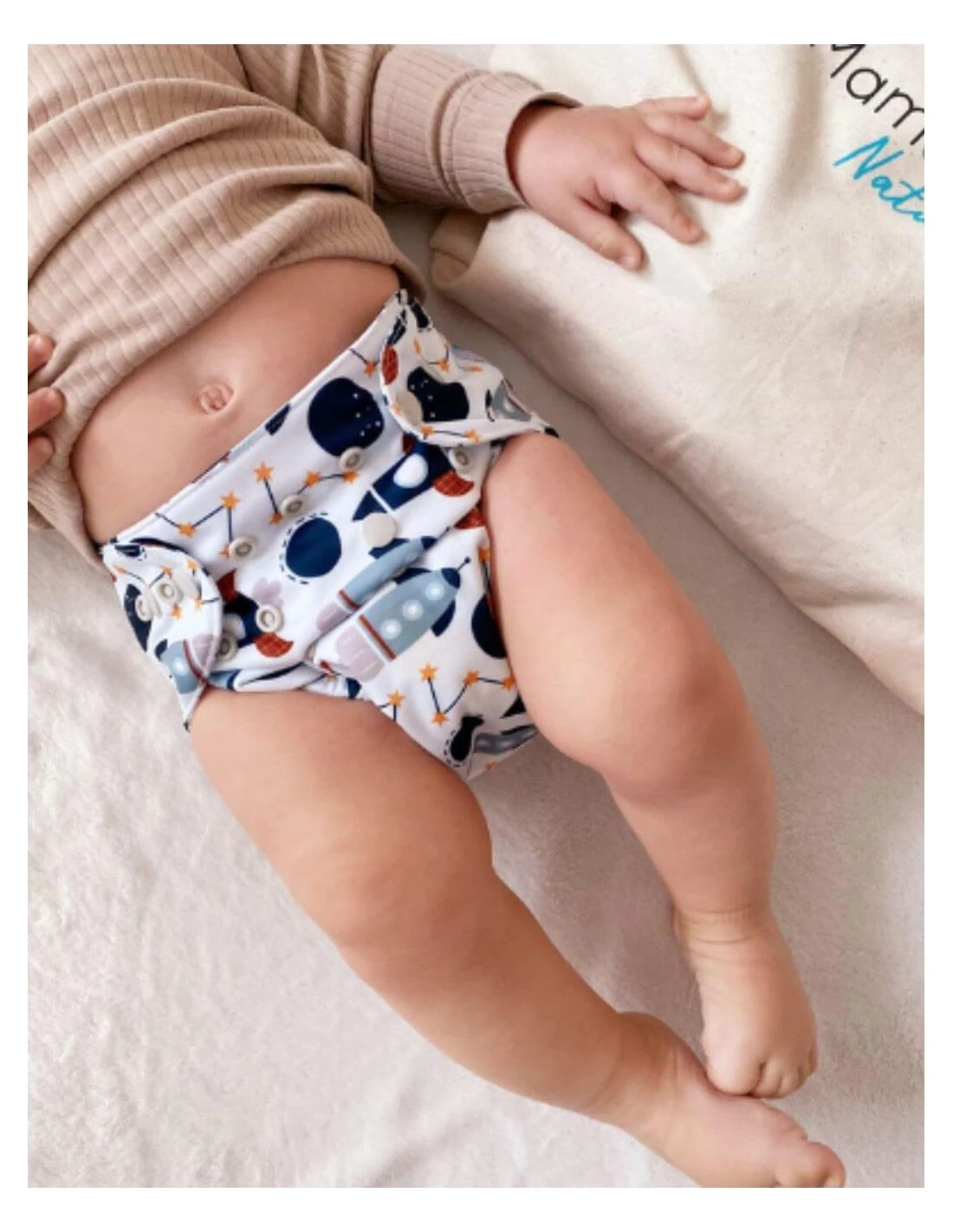 Rocket - Te2 Couche Lavable évolutive à Double Gousset 2 Rocket - Te2 Couche Lavable évolutive à Double Gousset – Image 2