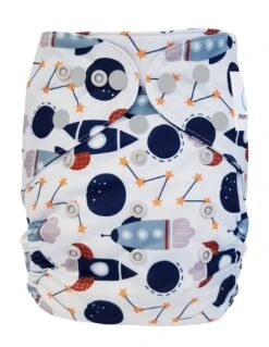 Rocket - Te2 Couche Lavable évolutive à Double Gousset