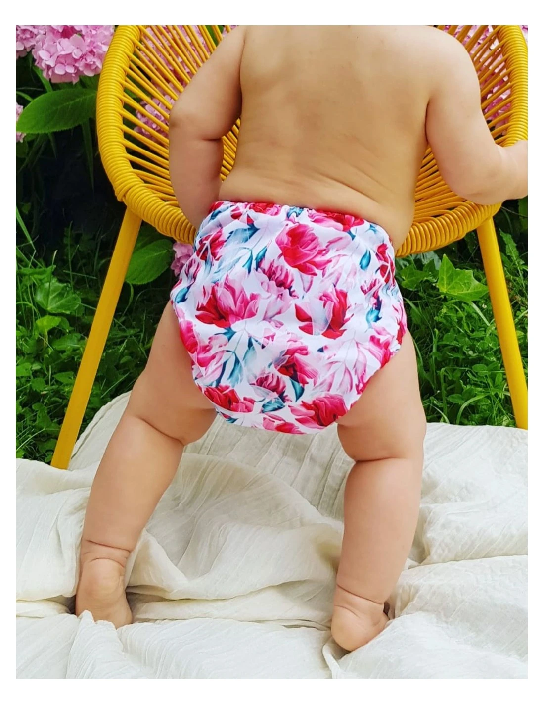 Romance - Te2 Couche Lavable évolutive à Double Gousset 2 Romance - Te2 Couche Lavable évolutive à Double Gousset – Image 2