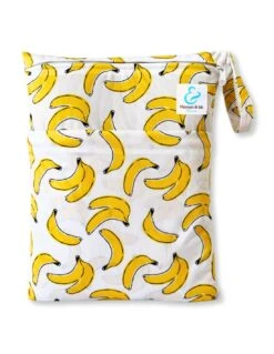 Sac à Couches Lavables Imperméable 2 Poches - Bananas
