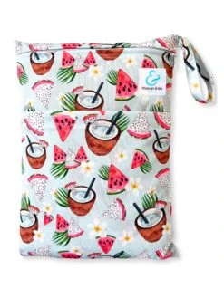 Sac à Couches Lavables Imperméable 2 Poches - Coco & Vahiné