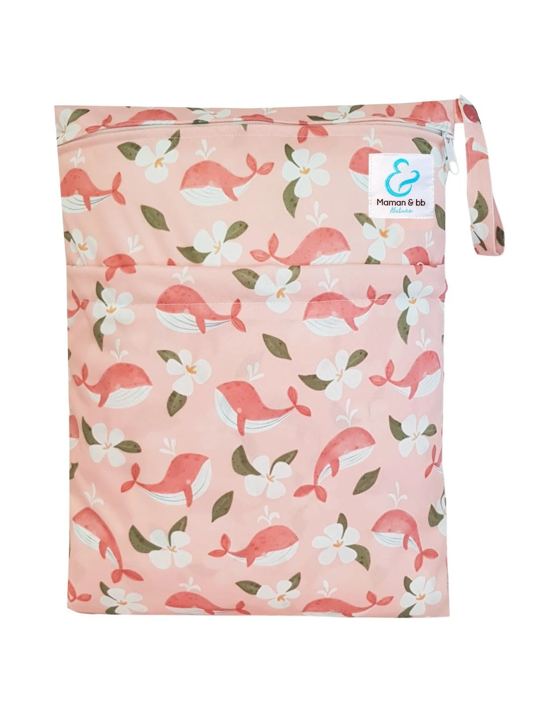 Sac à Couches Lavables Imperméable 2 Poches - Maiwenn 1 Sac à Couches Lavables Imperméable 2 Poches - Maiwenn