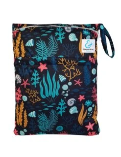 Sac à Couches Lavables Imperméable 2 Poches - Ocean