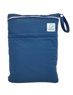 Sac Imperméable Pour Couches Lavables - Bleu Paon