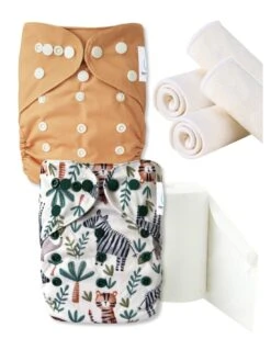 Safari - Pack De Démarrage TE1 Couches Lavables