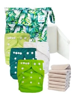 Start And Go TE1 Sensitive - Kit 4 Couches Lavables TE1 - Bali