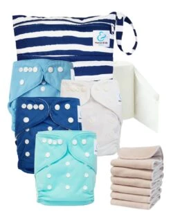 Start And Go TE1 Sensitive - Kit 4 Couches Lavables TE1 - Mariniere