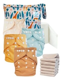 Start And Go TE1 Sensitive - Kit 4 Couches Lavables TE1 - Zoé