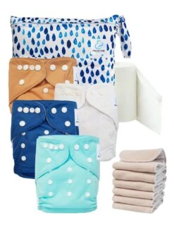 Start And Go TE1 Sensitive - Kit 4 Couches Lavables TE1 - Rain