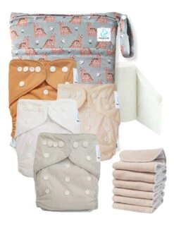 Start And Go TE1 Sensitive - Kit 4 Couches Lavables TE1 - Margot