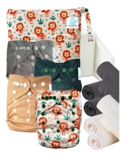 Start And Go TE2 Bambou - Kit 4 Couches Lavables TE2 - Aaron