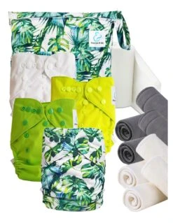 Start And Go TE2 Bambou - Kit 4 Couches Lavables TE2 - Bali
