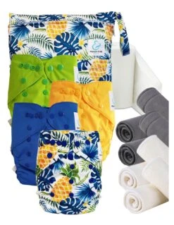 Start And Go TE2 Bambou - Kit 4 Couches Lavables TE2 - Exotic