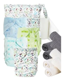 Start And Go TE2 Bambou - Kit 4 Couches Lavables TE2 - Nature