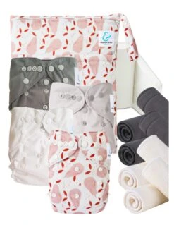 Start And Go TE2 Bambou - Kit 4 Couches Lavables TE2 - Petite Poire