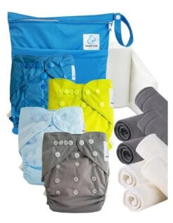 Start And Go TE2 Bambou - Kit 4 Couches Lavables TE2 - Vogue