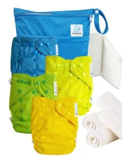 Start And Go TE2 - Kit 4 Couches Lavables TE2 - Little Boy