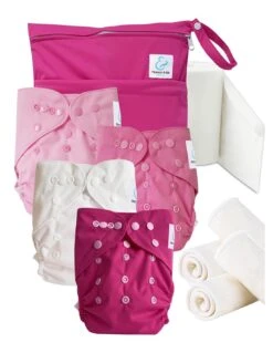 Start And Go TE2 - Kit 4 Couches Lavables TE2 - Little Girl