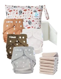 Start And Go TE2 Sensitive - Kit 4 Couches Lavables TE2 - Automne