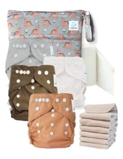 Start And Go TE2 Sensitive - Kit 4 Couches Lavables TE2 - Margot