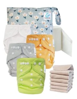 Start And Go TE2 Sensitive - Kit 4 Couches Lavables TE2 - Printemps