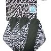 Zebra - Lot De 3 Serviettes Hygiéniques Lavables + Pochette - Moyen