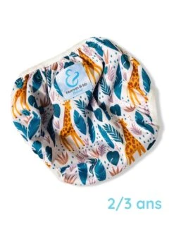 Zoé La Girafe - Couche Maillot De Bain Bébé - 2/3 Ans